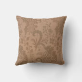 Gold Damask Pattern  Elegant Kussen (Achterkant)