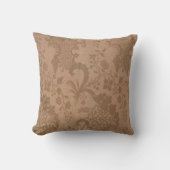 Gold Damask Pattern Elegant Kussen (Voorkant)