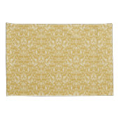 Gold Damask Print Kussensloop Set (Achterkant-Rechts)