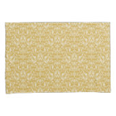 Gold Damask Print Kussensloop Set (Voorkant-Rechts)
