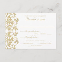 Gold Damask-respons