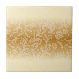Gold Damask Tegeltje