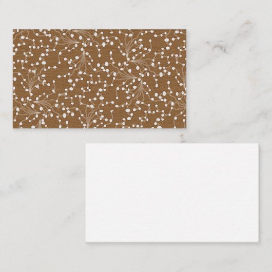 Gold Damask Visitekaartje (Voorkant / Achterkant)