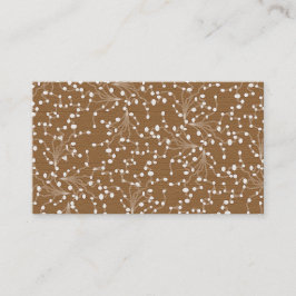 Gold Damask Visitekaartje