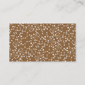 Gold Damask Visitekaartje