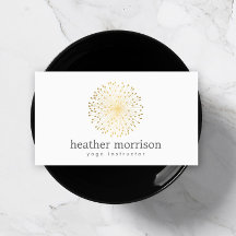 GOLD DANDELION STARBURST LOGO op WITTE