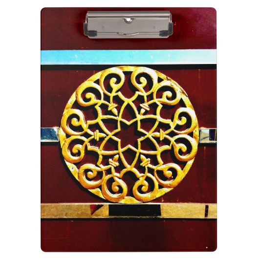 Gold Decoration Klembord (Voorkant)