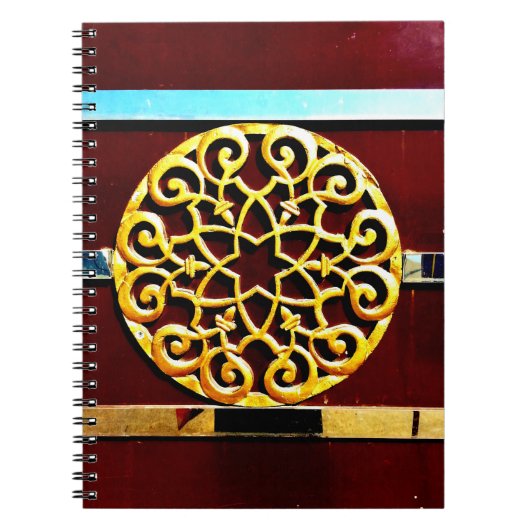 Gold Decoration Notitieboek (Voorkant)