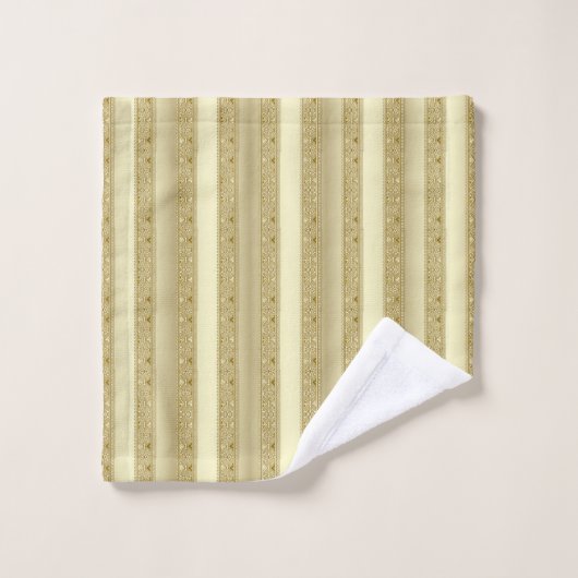 Gold Decorative Bath Towel Set Bad Handdoek (Wasdoekje)