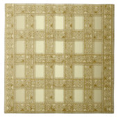 Gold Decorative Ceramic Tile Tegeltje (Voorkant)