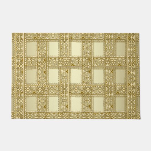 Gold Decorative Doormat Deurmat (Voorkant)