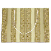 Gold Decorative Gift-tas Groot Cadeauzakje (Voorkant)