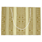 Gold Decorative Gift-tas Groot Cadeauzakje (Achterkant)