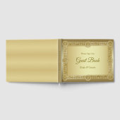 Gold Decorative Guest Book Gastenboek (Volledig)