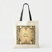 Gold Decorative Holiday Canvas tas (Voorkant)