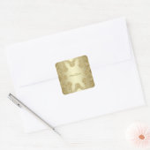 Gold Decorative Sticker (Envelop)
