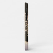 Gold Deer Familie in Snowy Kerstbos Case-Mate iPhone Case (Achterkant/links)