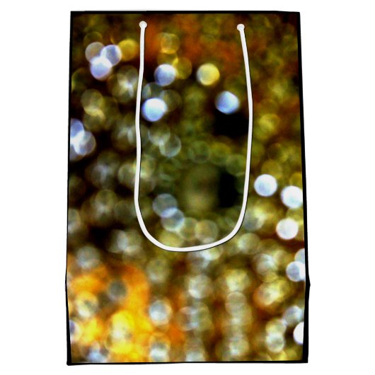 Gold Design Medium Cadeauzakje (Achterkant)