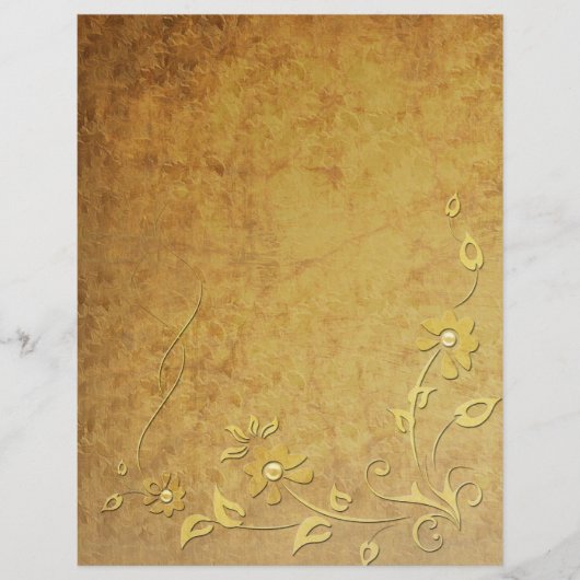 Gold Detail Letterhead (Voorkant)
