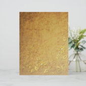 Gold Detail Letterhead (Staand voorkant)
