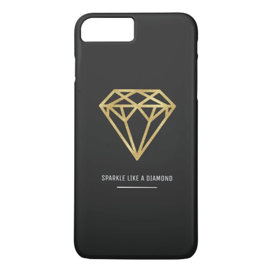 Gold Diamond Case-Mate iPhone Case (Achterkant)