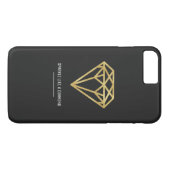 Gold Diamond Case-Mate iPhone Case (Achterkant (Horizontaal))