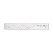 Gold Diamond Geometric Art Deco Gatsby Wedding (Individueel)