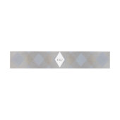 Gold Diamond Geometric Art Deco Gray Gatsby Uitnodigingen Wikkel (Vlak)