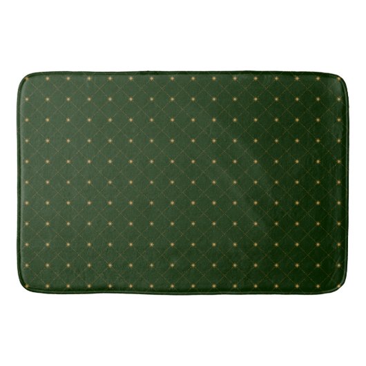 Gold Diamond Pattern Badmat (Voorkant)