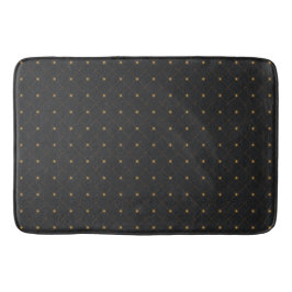 Gold Diamond Pattern Badmat