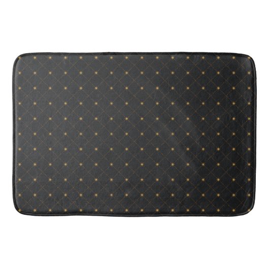Gold Diamond Pattern Badmat (Voorkant)