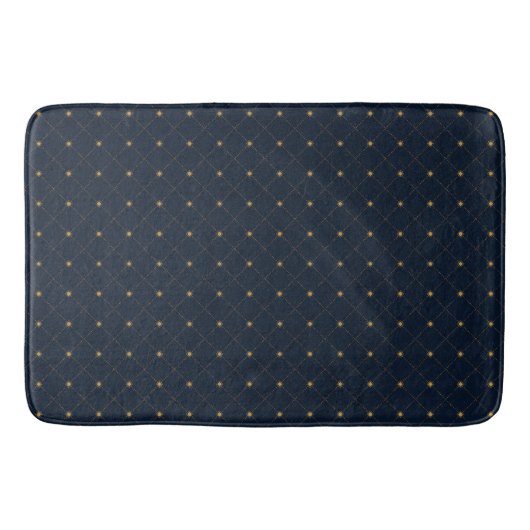 Gold Diamond Pattern Badmat (Voorkant)