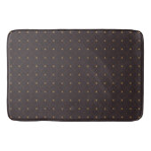 Gold Diamond Pattern Badmat (Voorkant)
