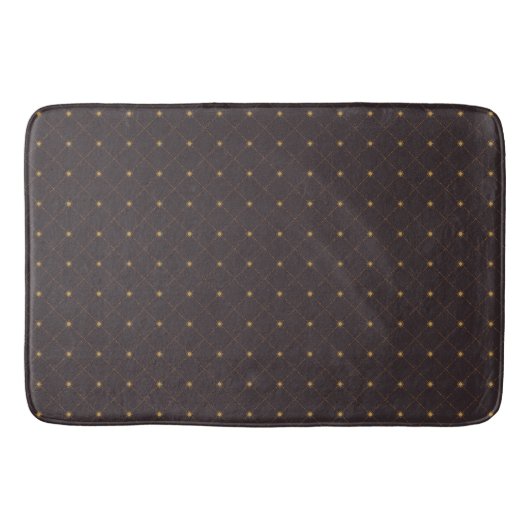 Gold Diamond Pattern Badmat (Voorkant)