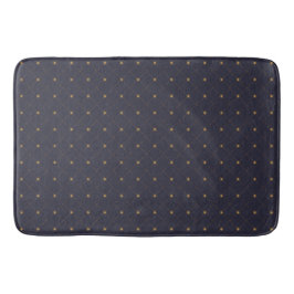 Gold Diamond Pattern Badmat