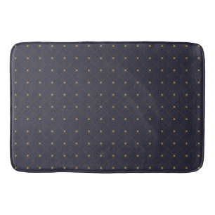 Gold Diamond Pattern Badmat