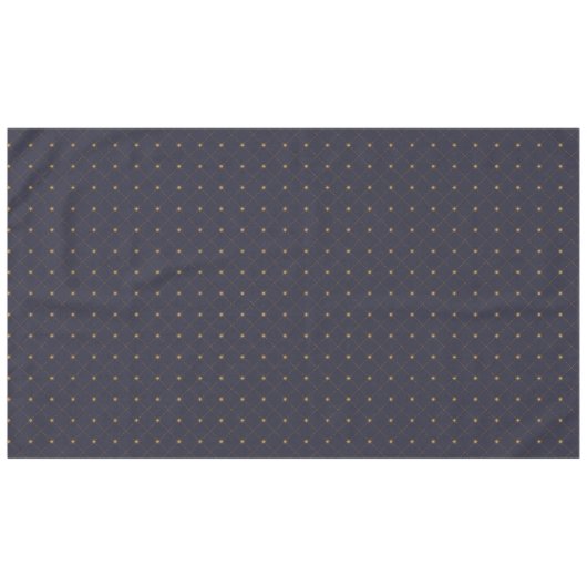 Gold Diamond Pattern Tafelkleed (Voorkant (Horizontaal))