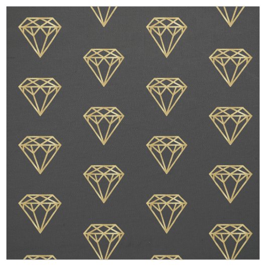Gold Diamond Stof (Swatch)