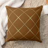 Gold Diamond Throw Pillow Kussen (Deken)