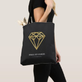Gold Diamond Tote Bag (Dichtbij)