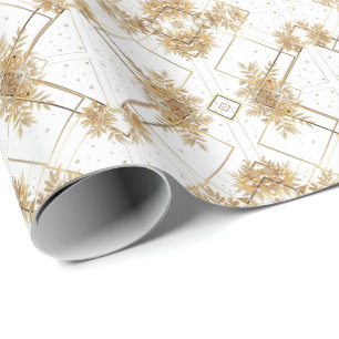 Gold Diamonds Cadeaupapier