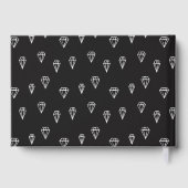 Gold & Diamonds Custom Foto Afstuderen Gastenboek (Achterkant)