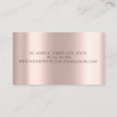 Gold Diamonds Roos Gold Real Estate Agent Visitekaartje (Achterkant)