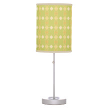 Gold Diamonds Vertical Pattern Bleek Green