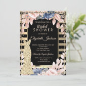 Gold Diamonds, Vrijgezellenfeest met gestreepte to Kaart (Staand voorkant)