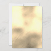 Gold Diaper Raffle Tickets Kaart (Achterkant)