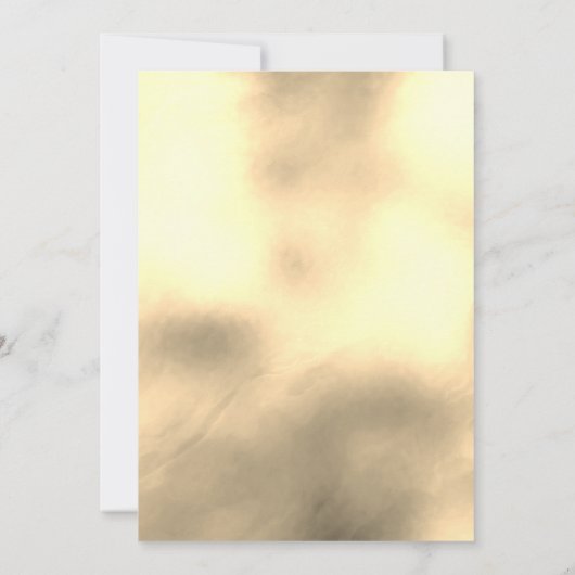 Gold Diaper Raffle Tickets Kaart (Achterkant)