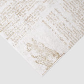  Gold Dictionary Page-lospage Tissuepapier (Detail)