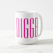 Gold Digger coffee mug Koffiemok (Voorkant rechts)