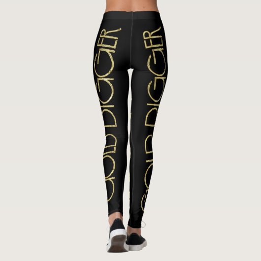 Gold Digger-Leggings Leggings (Achterkant)
